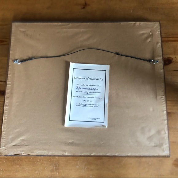 Framed Lena Liu Hummingbird Prints Signed - Picture 3 of 10